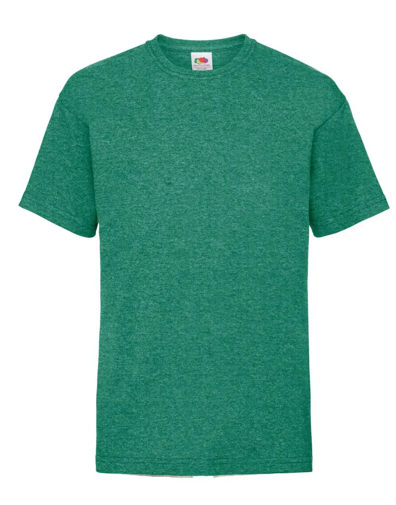 Fruit Of The Loom – Pacco Da 3 T-shirt A Manica Corta Per Bambini, Unisex, Colletto Nastrato