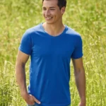 Fruit Of The Loom Mens Iconic 150 V-Neck Tee