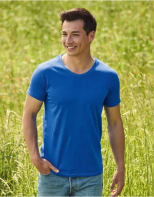Fruit Of The Loom Mens Iconic 150 V-Neck Tee