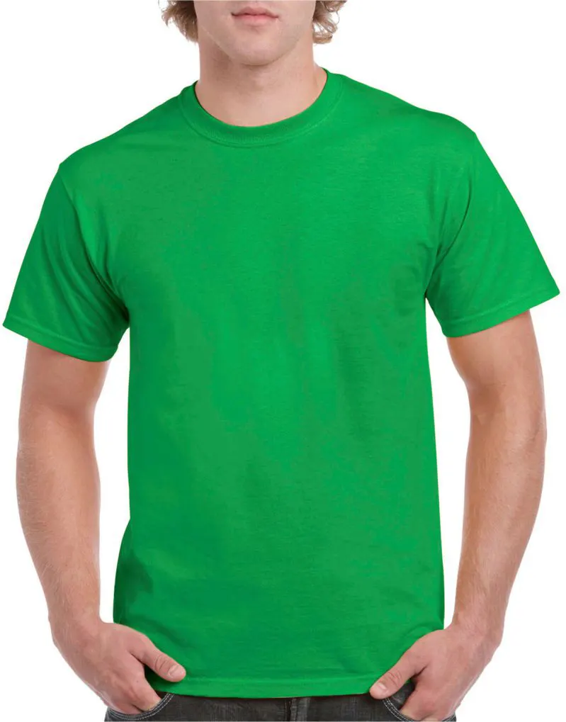 Gildan Hammer T-Shirt 3XL - 100% Combed Cotton Heavyweight Tee In Lagoon Blue - View #2