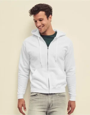 FOTL Mens Classic Hooded Sweat Jacket
