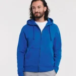 Russell Mens Authentic Zipped Hood Jacket